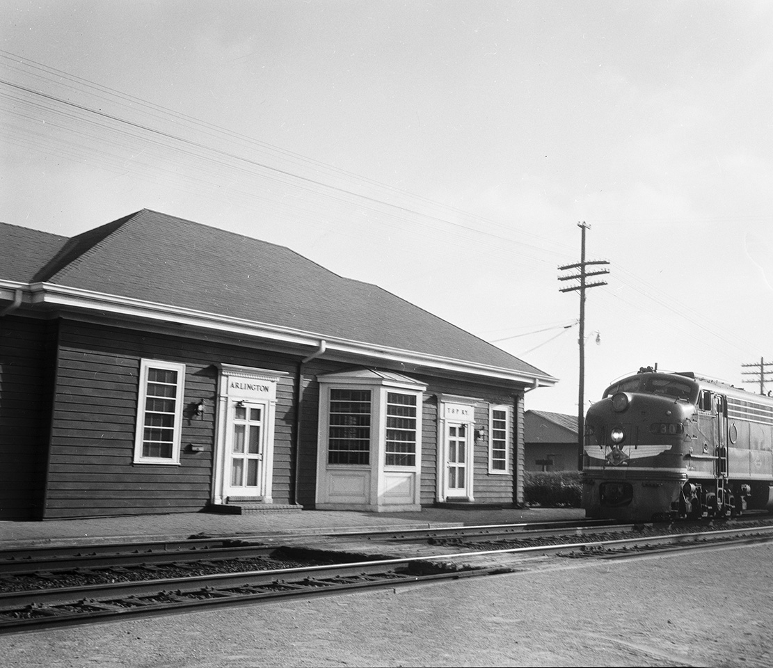 Arlington Train Depot - 1963