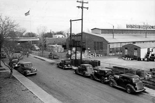 Helping the War Effort - Southern Ornamental Iron Works