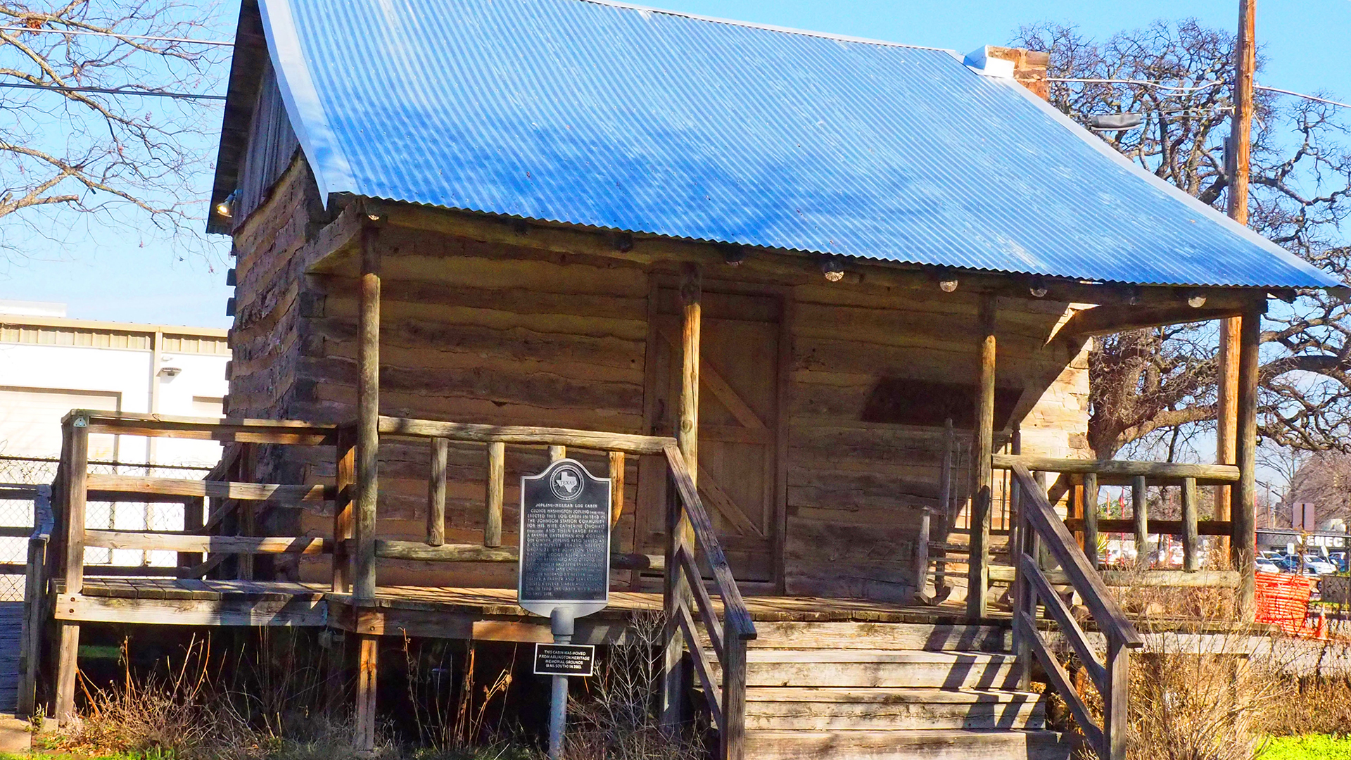 Jopling-Melear Cabin at Knapp Heritage Park, Arlington, TX