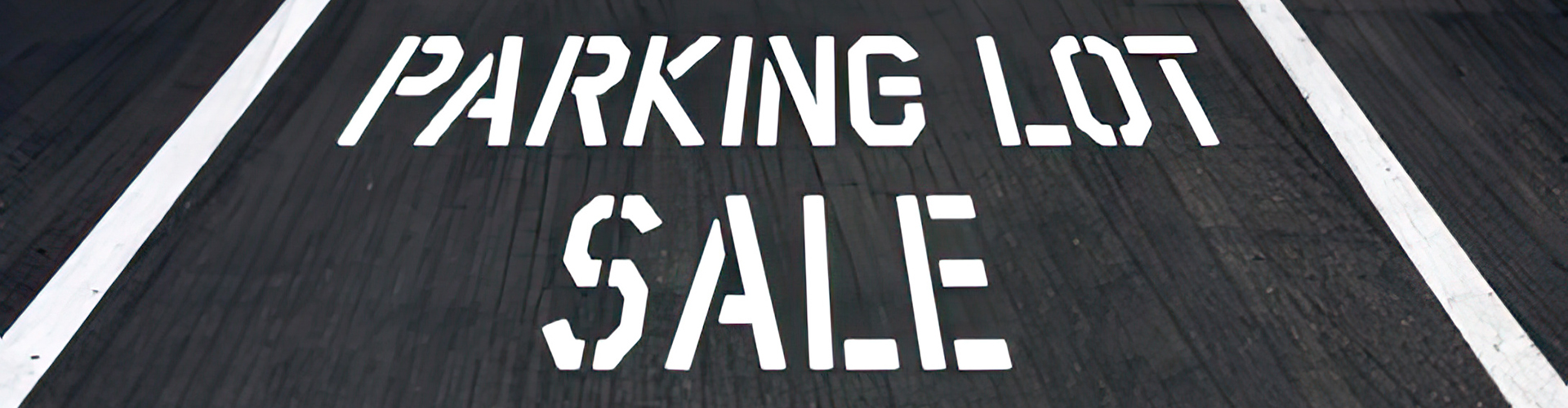Parking Lot Sale